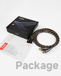 TODN A Pair Balanced XLR Cable for Audiophile, Professional XLR Mic Stereo Audio Cable with O-C-C Core, Dual Shielded for Live Sound/Studio